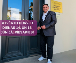 Atvērto durvju dienas 14. un 15. jūnijā