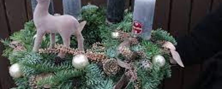 Adventes vainagu gatavošanas meistarklase