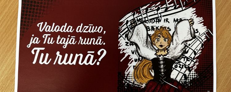 Radošo darbu konkurss „Valoda dzīvo, ja Tu tajā runā” 