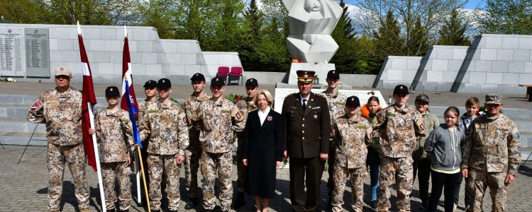 Nacisma sagrāves un Otrā pasaules kara upuru piemiņas dienai veltīts pasākums