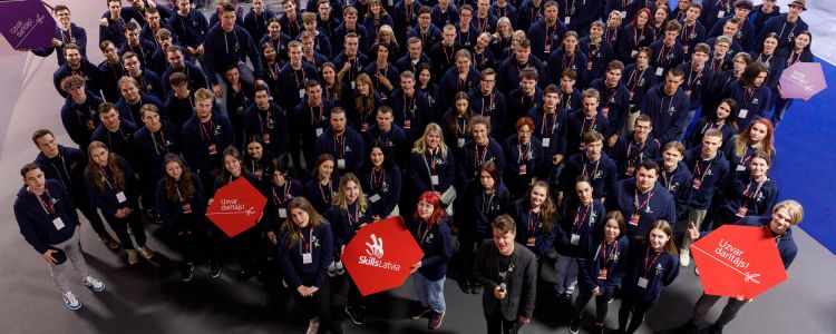 Dalība nacionālajā jauno profesionāļu meistarības konkursā SkillsLatvia 2022