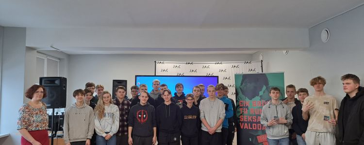 28.02.2023 Notika lekcija: ''Cik brīvi Tu runā seksa valodā?'' 