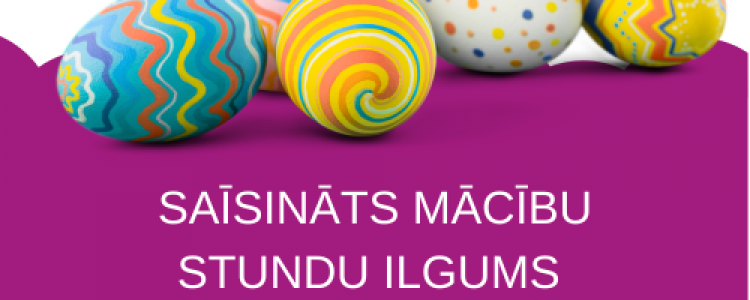 Mācību stundu ilgums pirmssvētku dienā