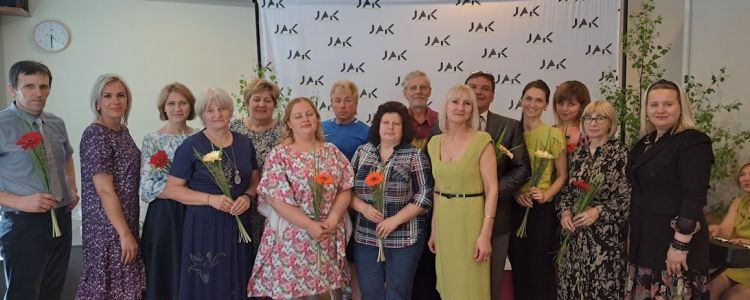 Svinīgā pieņemšana pie direktores